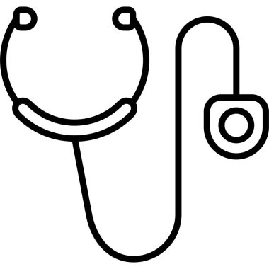 Tüplü ve göğüs parçalı steteskop.
