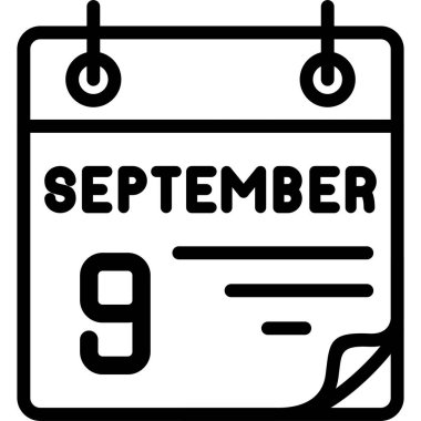 Takvim 9 Eylül 'ü gösteriyor