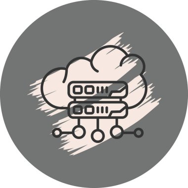 Ağ çizgilerine bağlı bulut hesaplama sunucuları