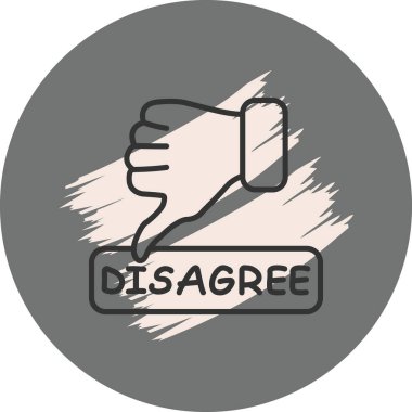 Tarafsız ağ simgesi vektör illüstrasyonu