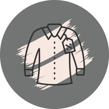 Fiyat etiketli basit gömlek tasarımı