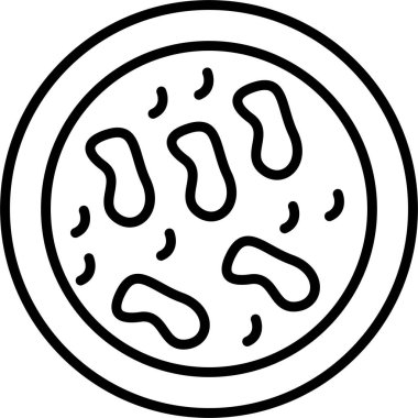 Dairesel şekildeki bakterilerin basit ana hatları