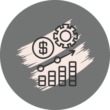 Dolar işaretli mali büyüme tablosu