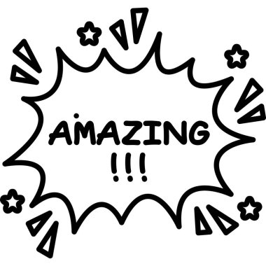 Dekoratif yıldızlı el yazısıyla harika bir metin.