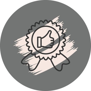 Simge vektör illüstrasyon tasarımını gözden geçir