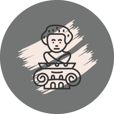 Heykelin basit çizimi