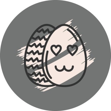 Aşık Paskalya Yumurta Simgesi