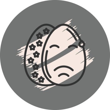 Paskalya Utangaç Yumurta Simgesi