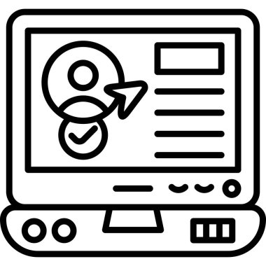 Profil Laptop Simgesi Gönder, sosyal medya grafiği