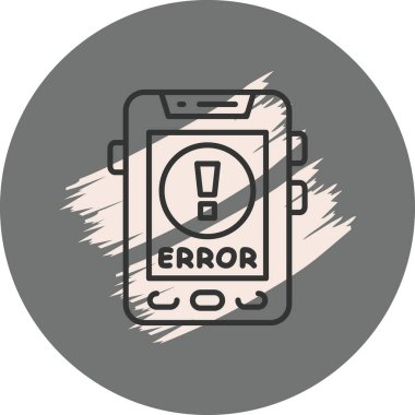 Ekranda akıllı telefon görüntüleme hatası iletisi