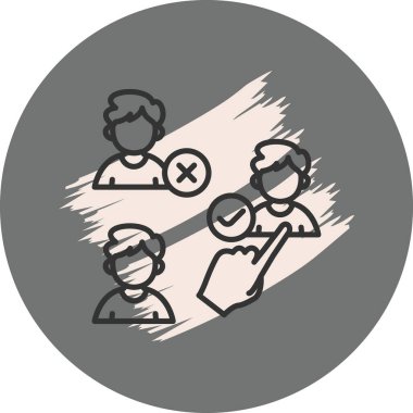 Birden fazla seçenek arasından bir kişi seçmek