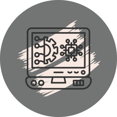 Simge vektör illüstrasyon tasarımı ayarlanıyor