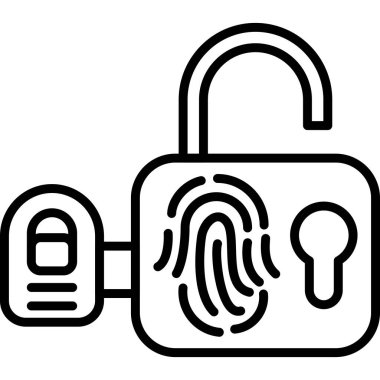 Parmak izi ve anahtar deliğiyle kilidi aç