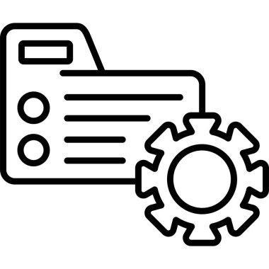 Simge vektör illüstrasyon tasarımı ayarlanıyor