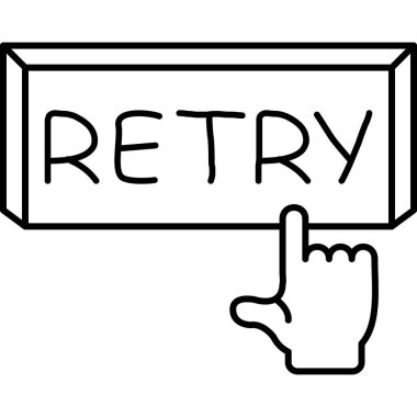 Ekranda elle yeniden dene düğmesine bas