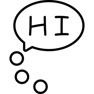 Merhaba içeren konuşma balonu