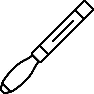 Kalem yazmanın siyah taslağı