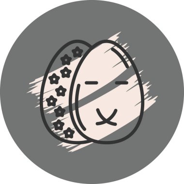 Paskalya Dilsiz Yumurta Simgesi