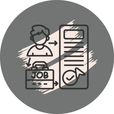 İş başvurusunda bulunan kişi özgeçmişi ile