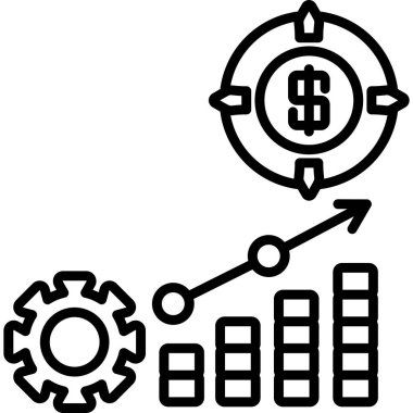 hedef web simge vektör çizim