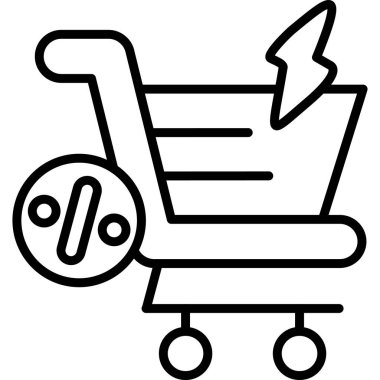 satış simgesi vektör illüstrasyon tasarımı