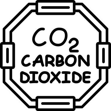 Kimyasal bileşik sembolü CO2 Karbon Dioksit