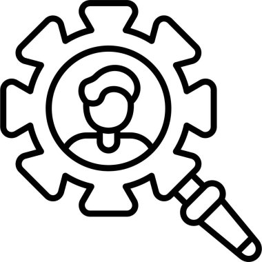 Vites simgesine odaklanan büyüteç