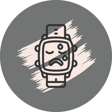 izle simge vektör çizimi tasarımı