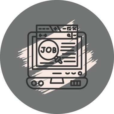 dizüstü bilgisayar simgesi, vektör illüstrasyonu basit tasarım