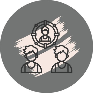 hedef web simge vektör çizim