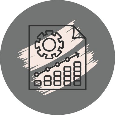 Veri analizlerini ve büyüme eğilimlerini gösteren grafik