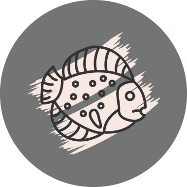 Basit bir balık çizimi