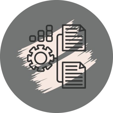 Simge vektör illüstrasyon tasarımı ayarlanıyor