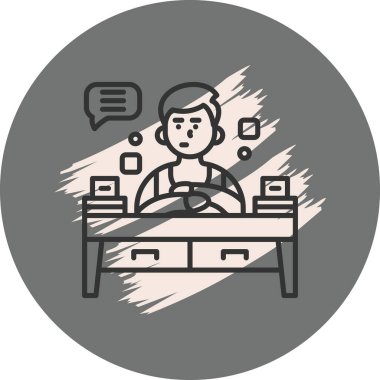 Çocuk masada oturuyor, bilgisayarla uğraşıyor.