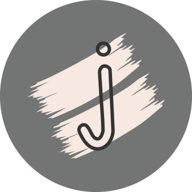 Küçük harf J 'nin temsili