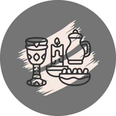 Mum, sürahi, kase gibi dekoratif eşyalar