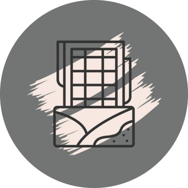 Katmanlı geometrik şekiller içeren soyut tasarım