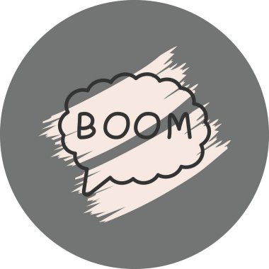 Konuşma balonu grafiği kelime patlaması içeriyor