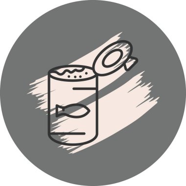 Arkaplanda balık illüstrasyonuyla kutuyu aç