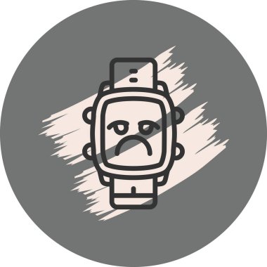 izle simge vektör çizimi tasarımı