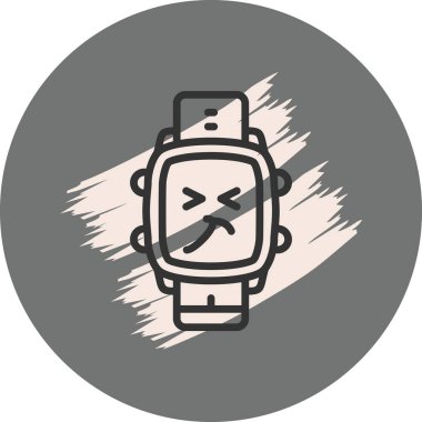 izle simge vektör çizimi tasarımı