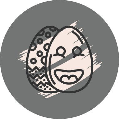 Paskalya Sportif Yumurta Simgesi Tasarımı