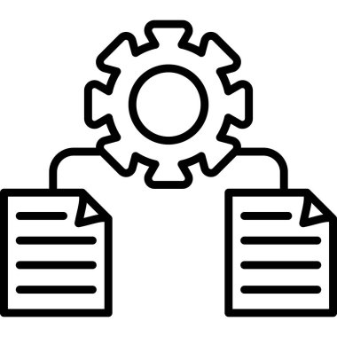  veri simgesi vektör illüstrasyon tasarımı