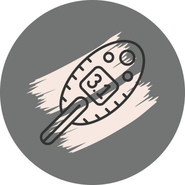 Hamilelik test cihazının basit çizimi