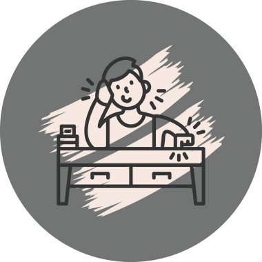 Bilgisayarla çalışan kişi