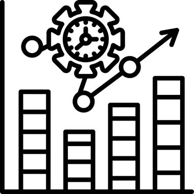 Pazarlama simgesi vektör illüstrasyon tasarımı