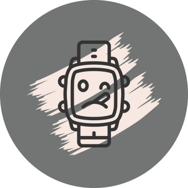 izle simge vektör çizimi tasarımı