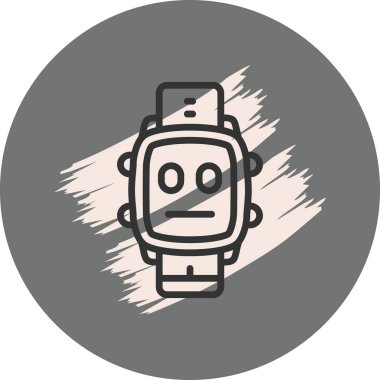 izle simge vektör çizimi tasarımı