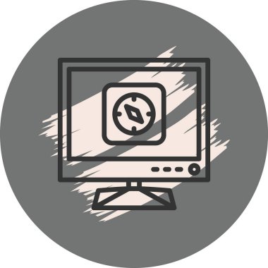 Tv Pusula gezinme web simgesi