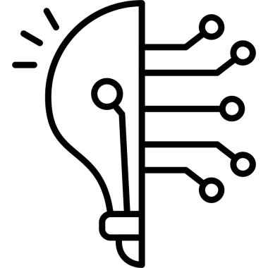 Dijital devre tasarımıyla birleştirilmiş ampul